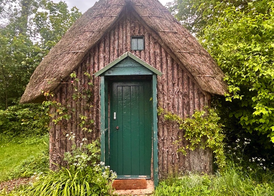 River Test fishing hut